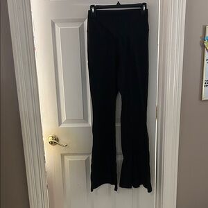 Offline by Aerie Black Super Flared Pants